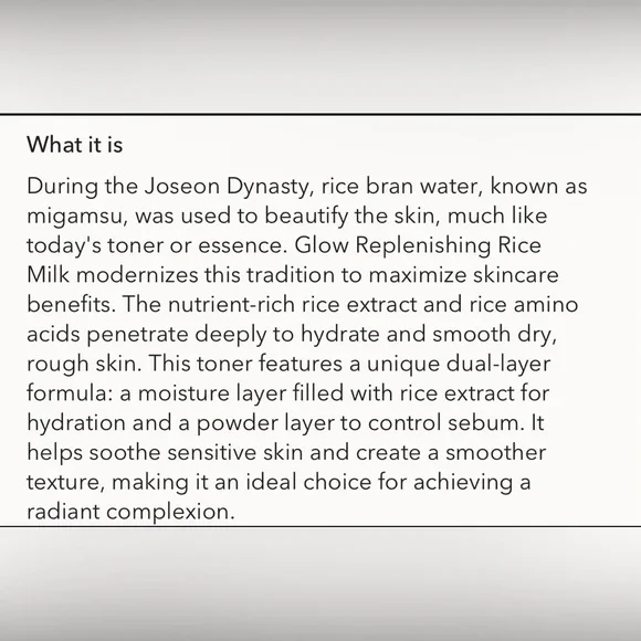 Beauty of Joseon Glow Replenishing Rice Milk Toner - Picture 7 of 9